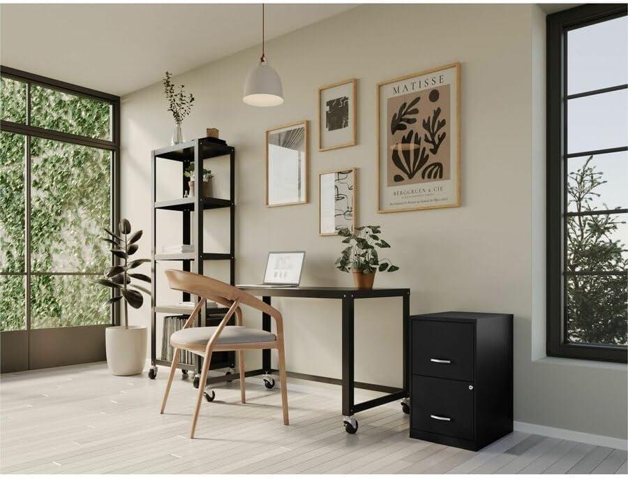 Lorell Soho 14.3'' Wide 2 -Drawer Steel File Cabinet