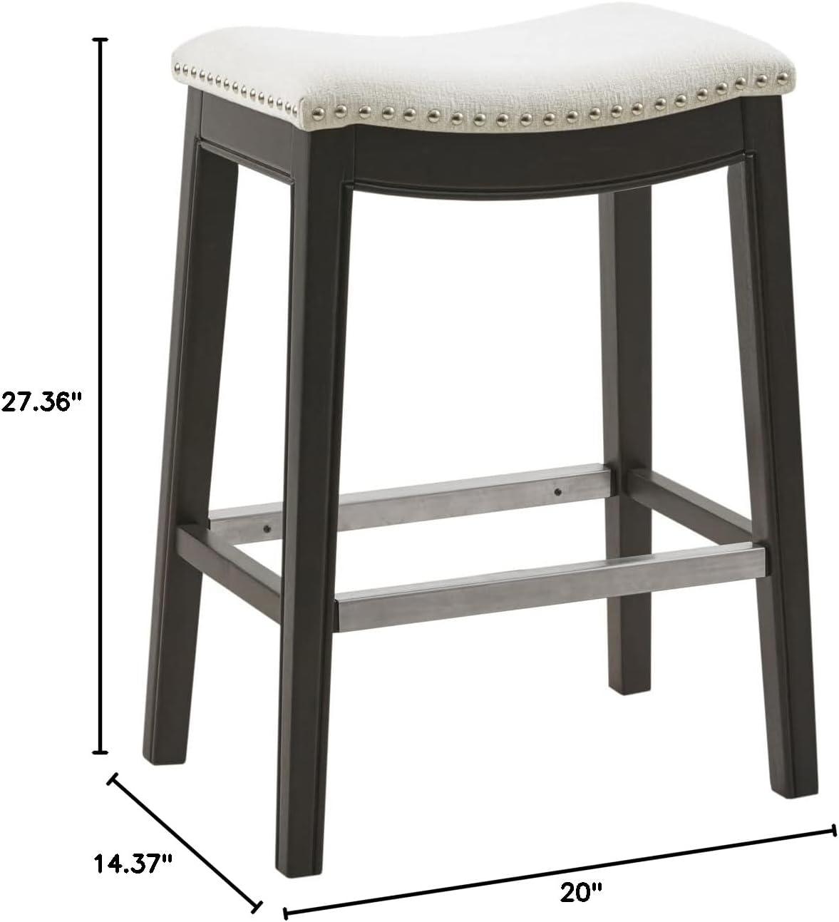 Madison Park Belfast Belfast Counter Stool with Cream Finish