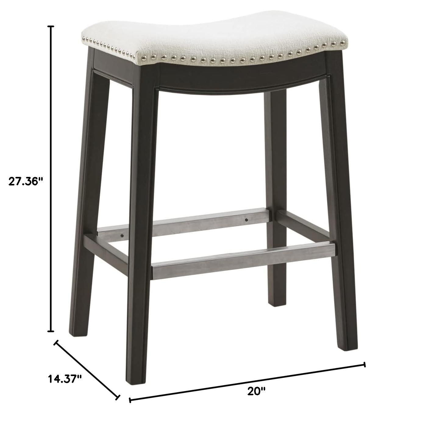 Madison Park Belfast Belfast Counter Stool with Cream Finish