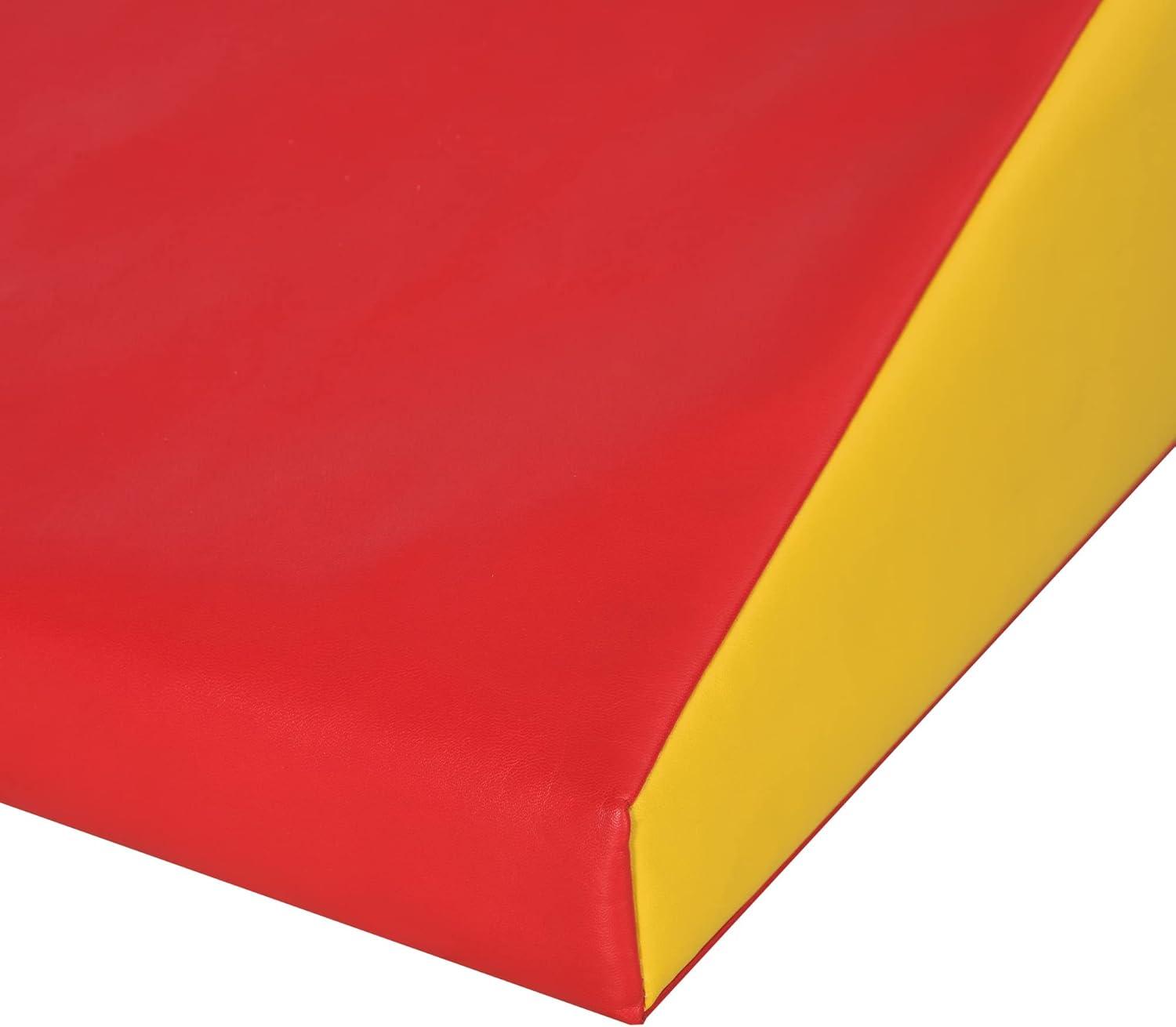 Soozier 2 Piece Climb and Crawl Activity Play Set Soft Secure Foam Playset for Toddler Preschooler Indoor Play Equipment Baby Learning Toys Multicolor