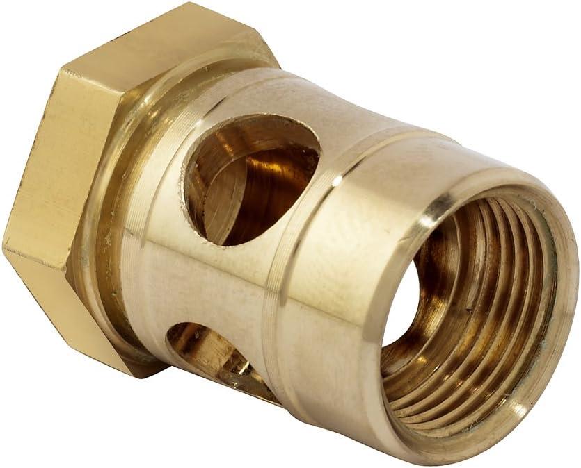 Brushed Brass Tee Mounting Nut for Fixtures