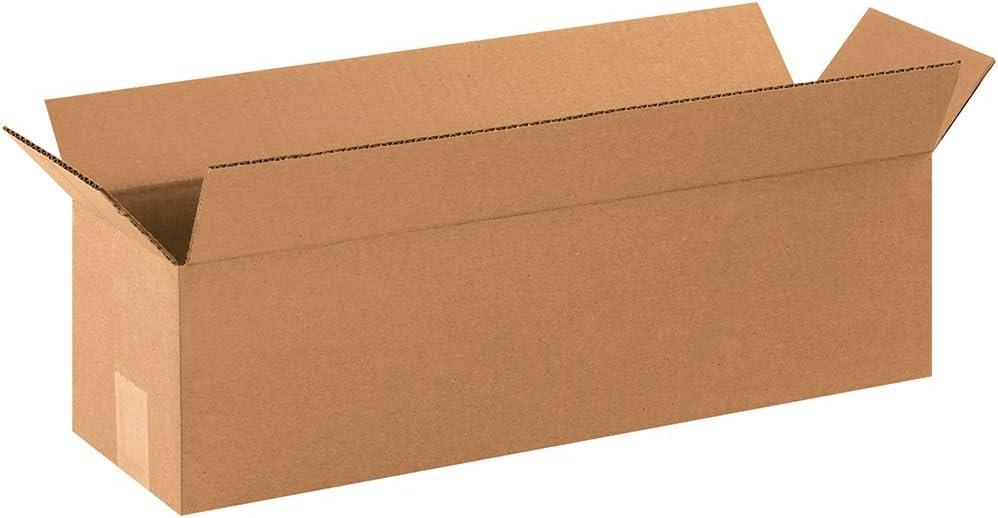 22 x 6 x 6 Kraft Corrugated Moving Boxes, Pack of 25