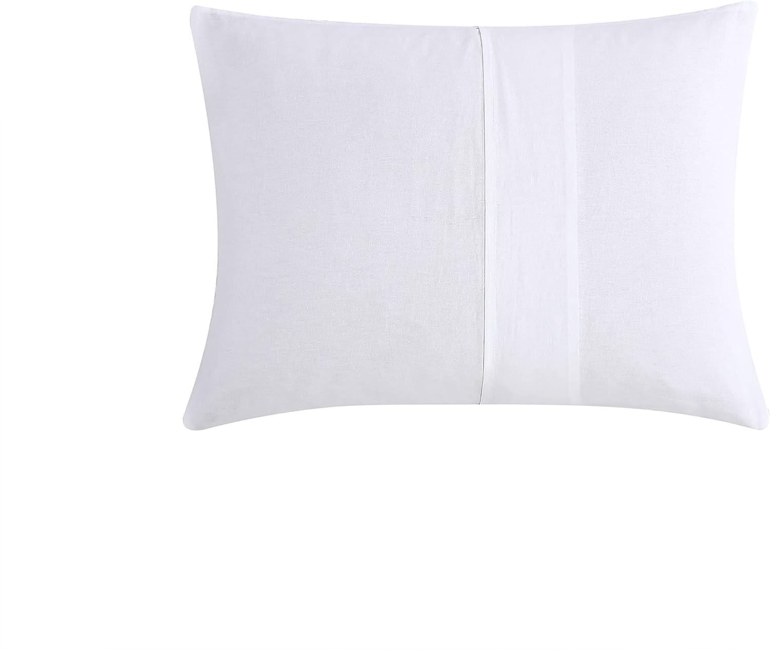 Tommy Bahama Basketweave Solid White Cotton Duvet Cover Set