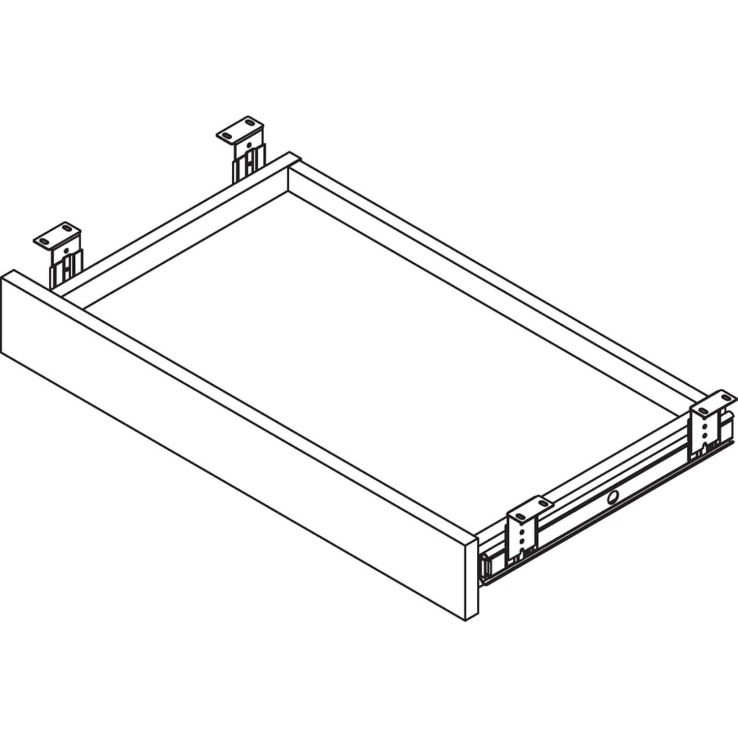 Inbox Zero Orlanda 5.1'' H x 28.4'' W x 16.7'' D Desk