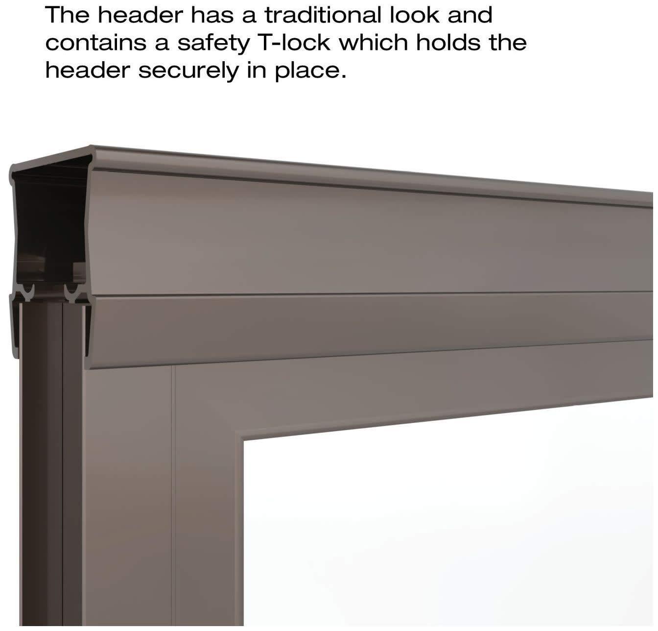 Basco Deluxe 71.5" High x 59" Wide Bypass Framed Shower Door with Clear Glass