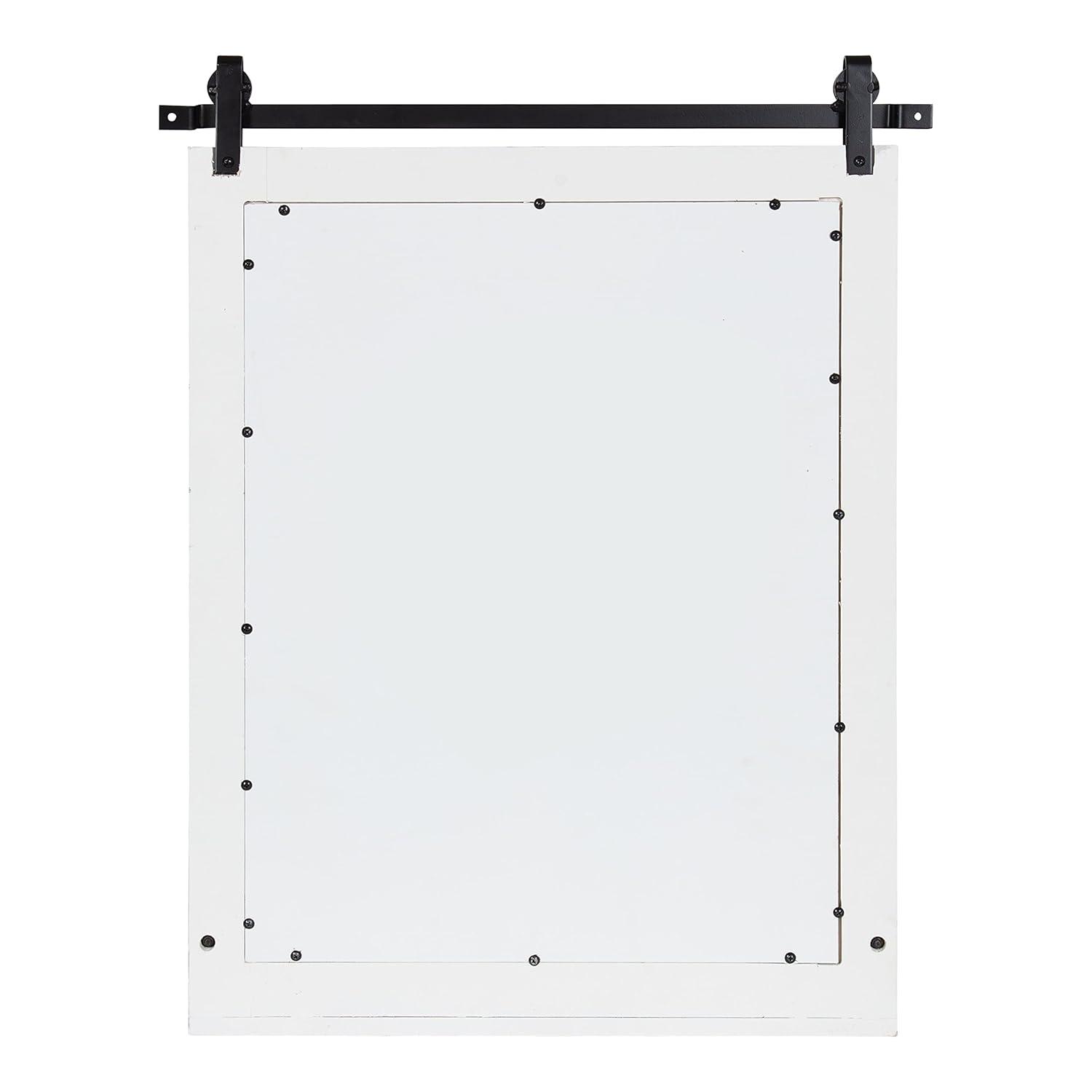 24" x 31" Cates Framed Wall Mirror with Shelf - Kate & Laurel All Things Decor