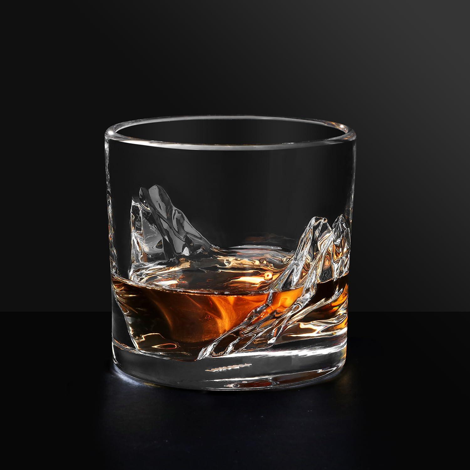 LIITON Grand Canyon Whiskey Glasses (Set of 4)