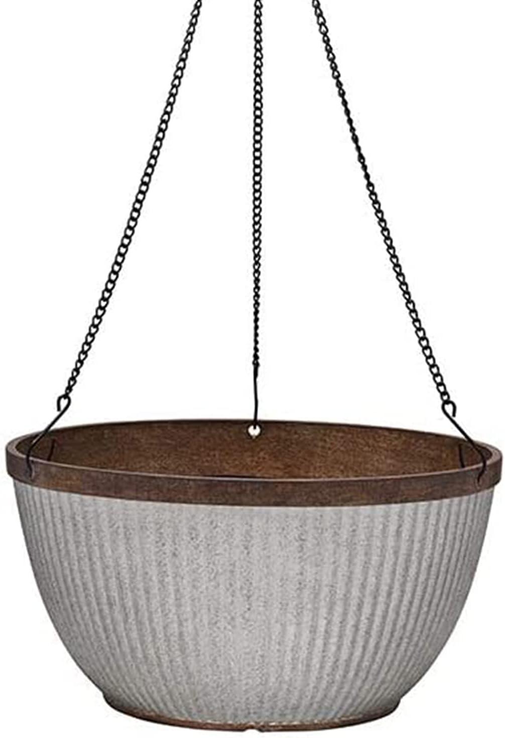 Southern Patio® Westlake Hanging Resin Pot Planter Round