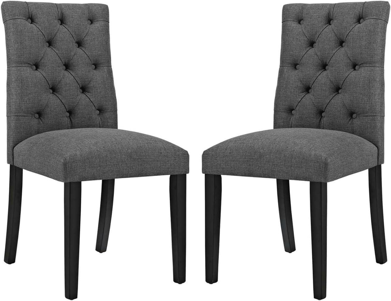Modway Copper Grove Trilj Vinyl Dining Chair