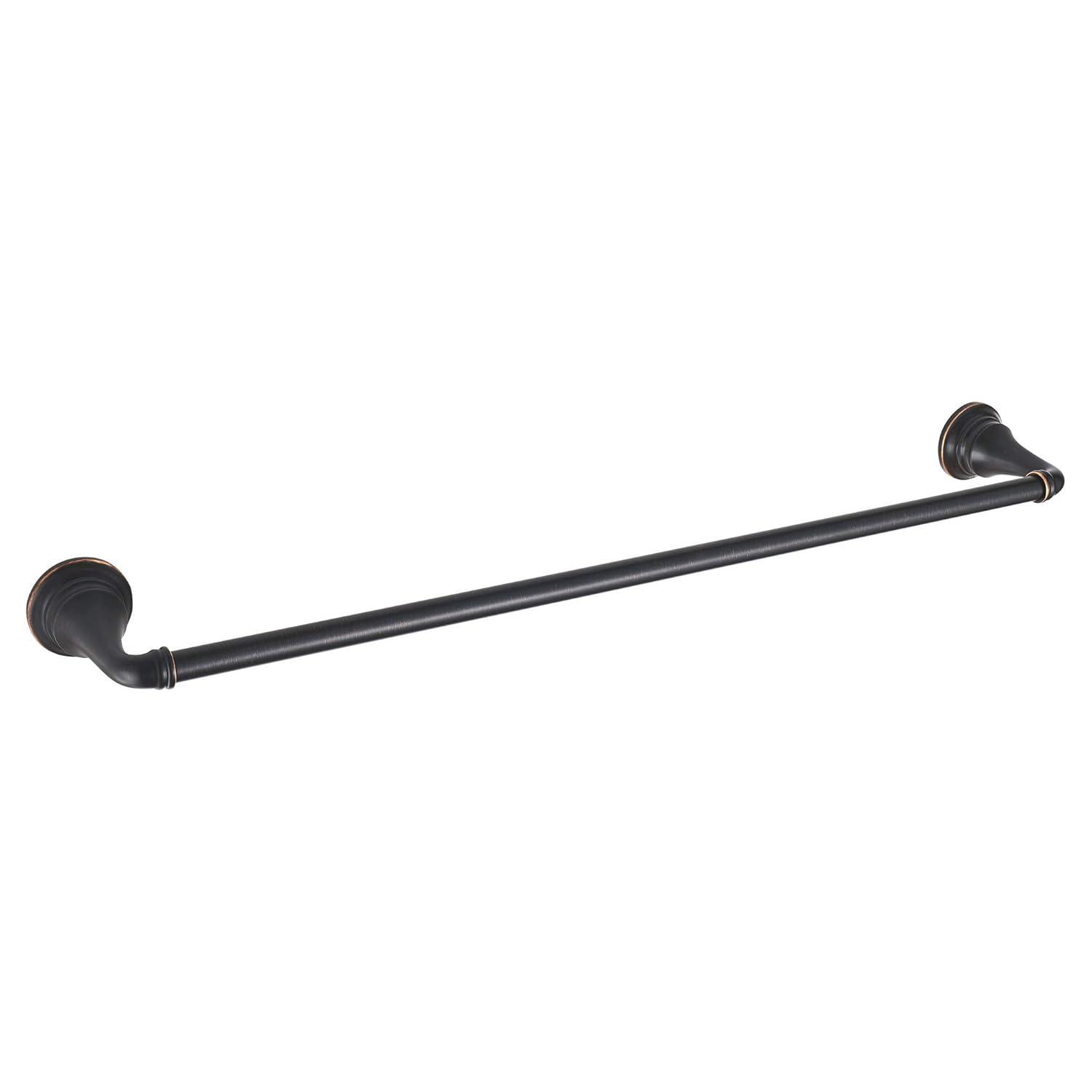 Antique Bronze 24-inch Industrial Wall Mounted Towel Bar