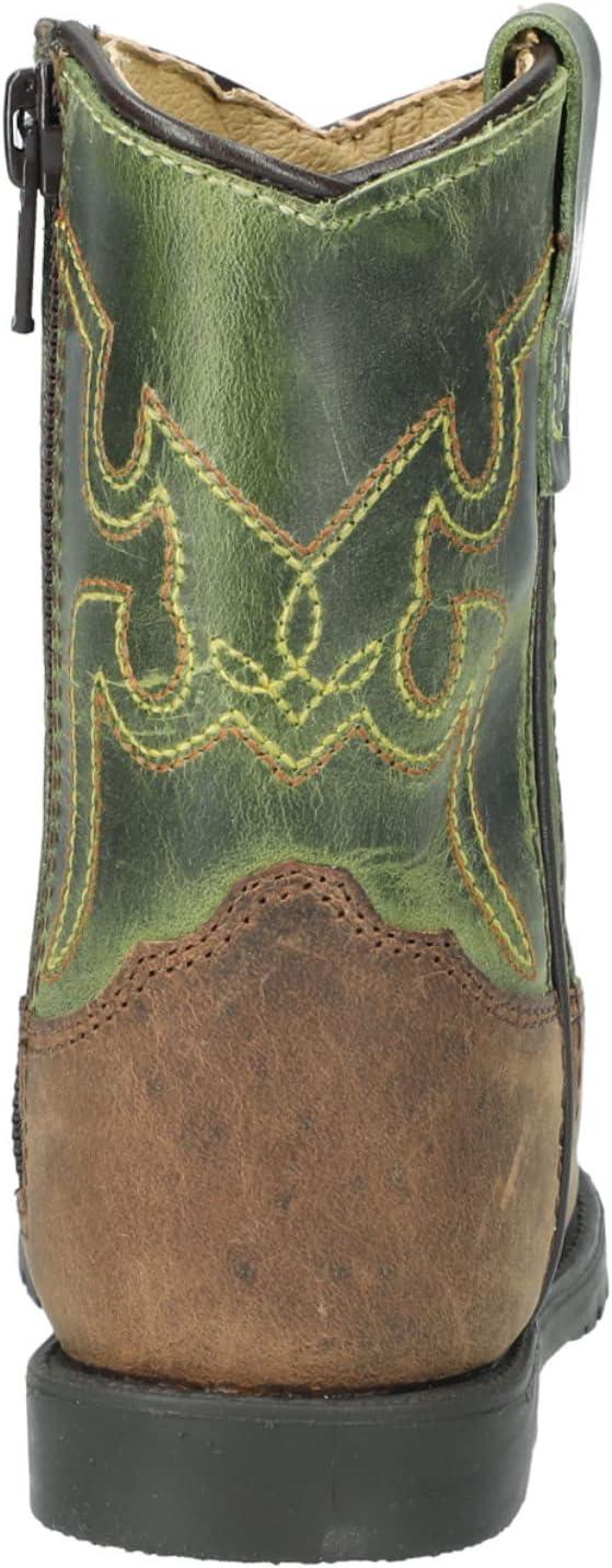 Smoky Mountain Western Boots Boys Autry Square Toe Brown 3667T