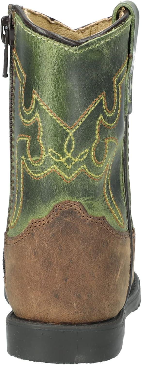 Smoky Mountain Western Boots Boys Autry Square Toe Brown 3667T