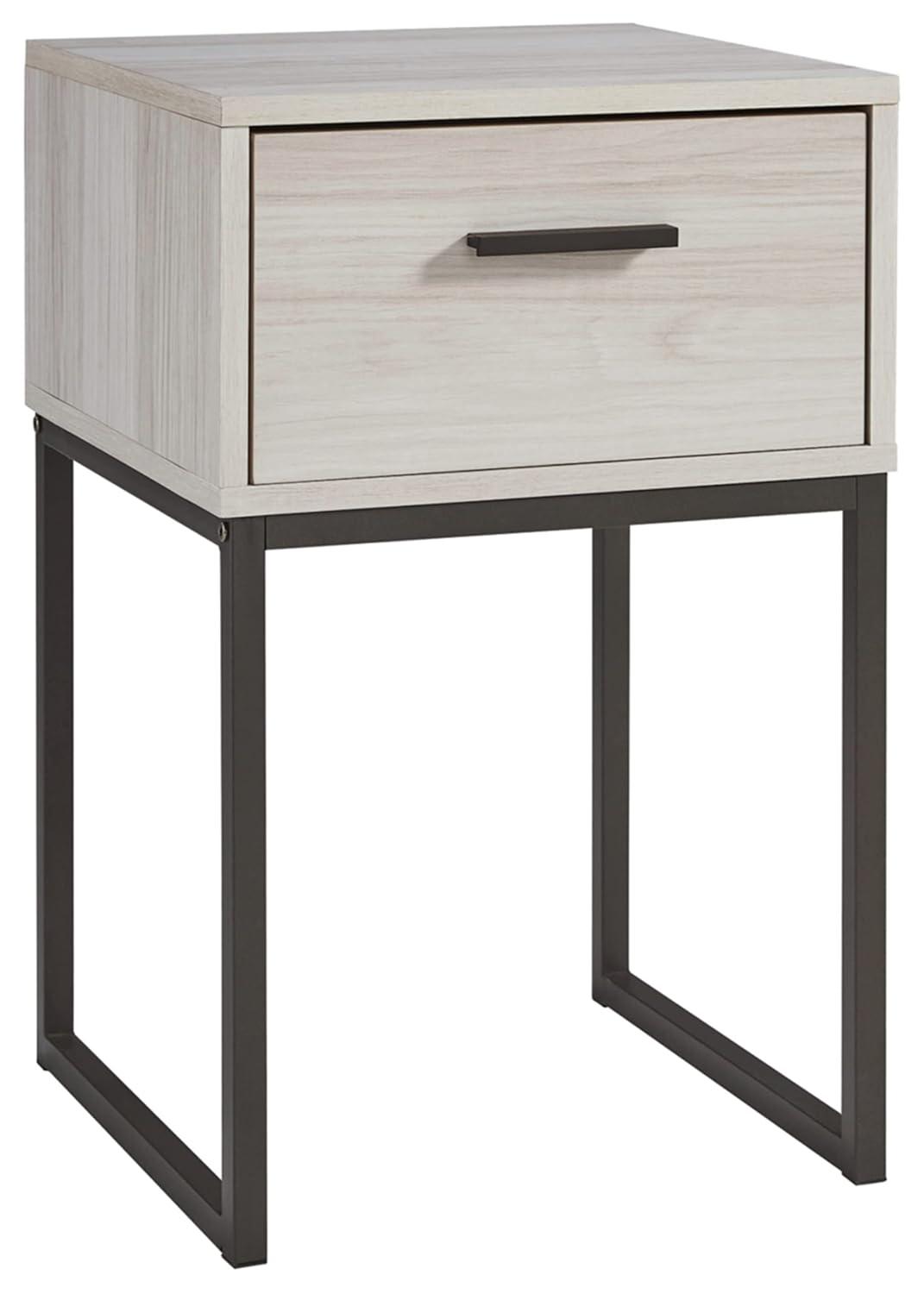 Socalle 1 - Drawer Nightstand in Gray