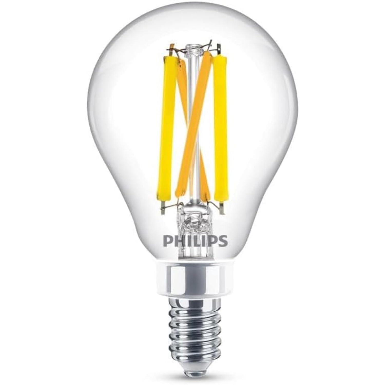 1PC Philips Ultra Definition Warm Glow A15 Candelabra Base LED Light Bulb