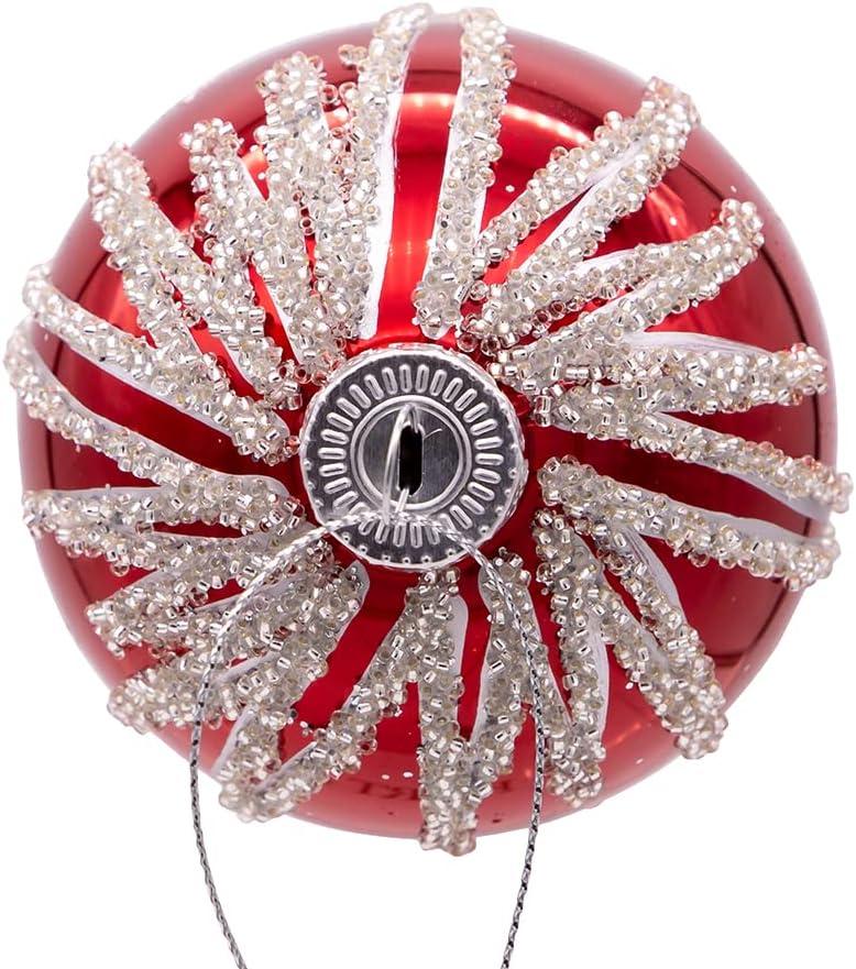 Kurt Adler Glass Ball Ornament (Set of 6)