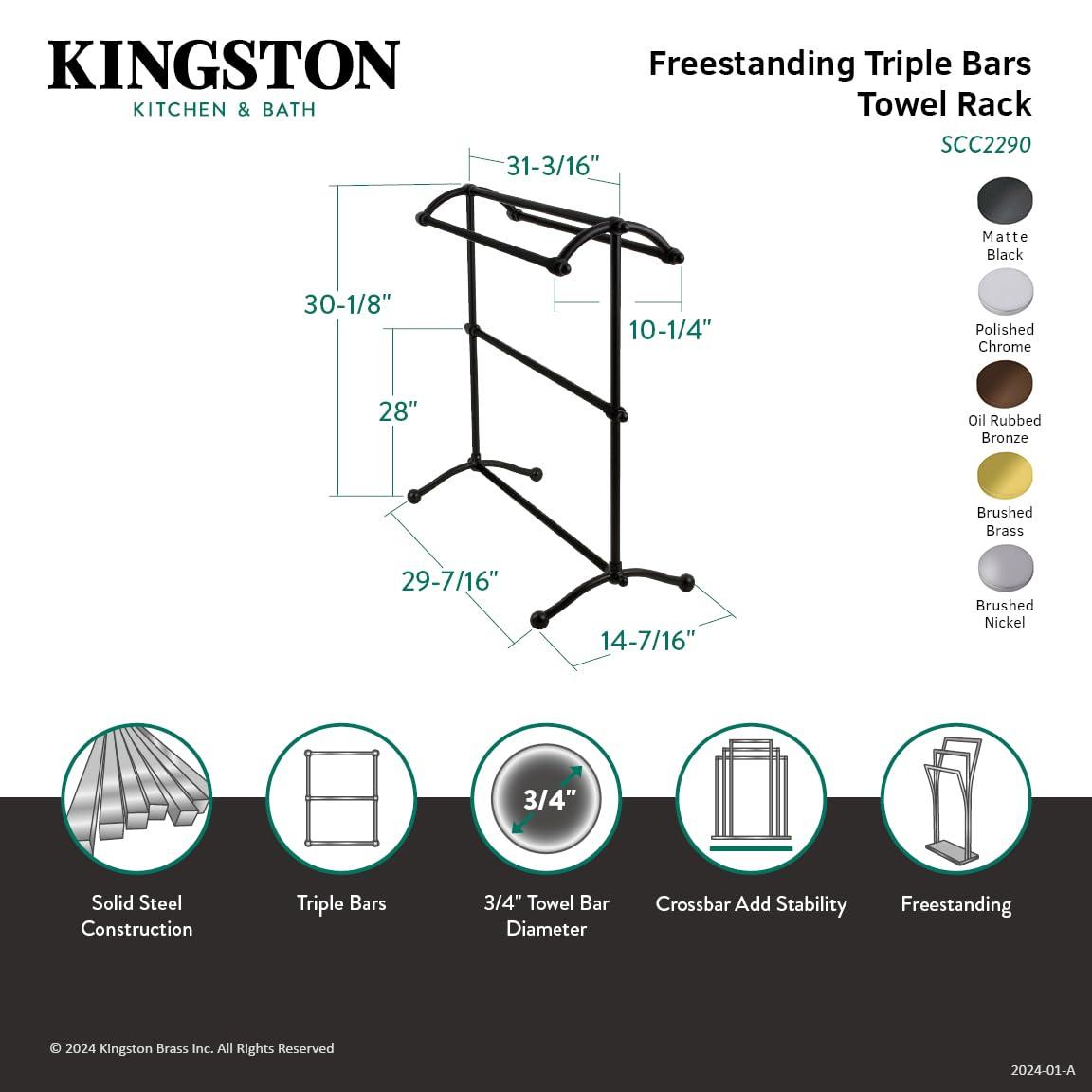 Kingston Brass Kingston Brass Edenscape Freestanding Towel Rack SCC2298