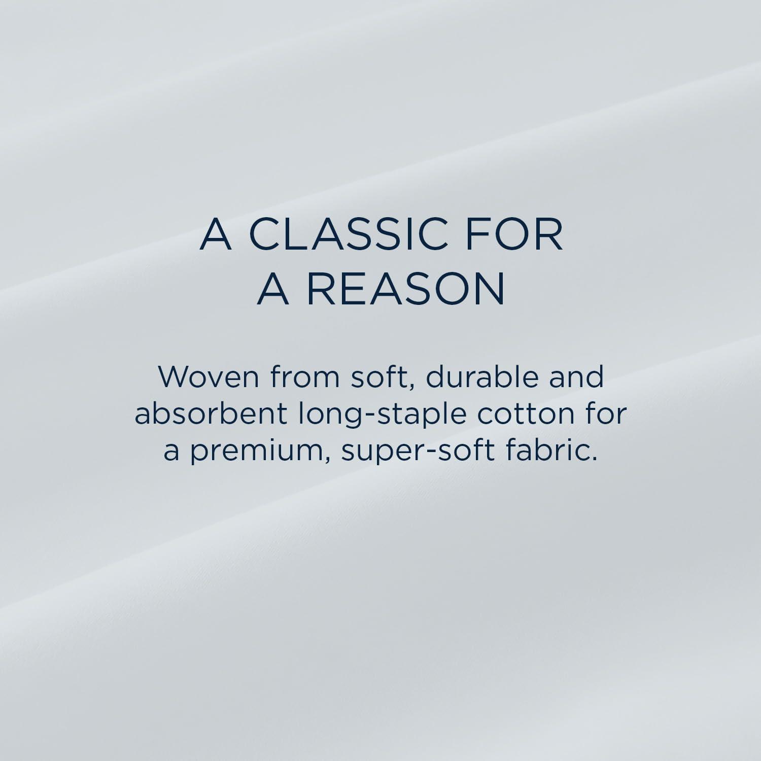 Tempur-Pedic Tempur-Classic Cotton Sheet Set, White, Full, Adult