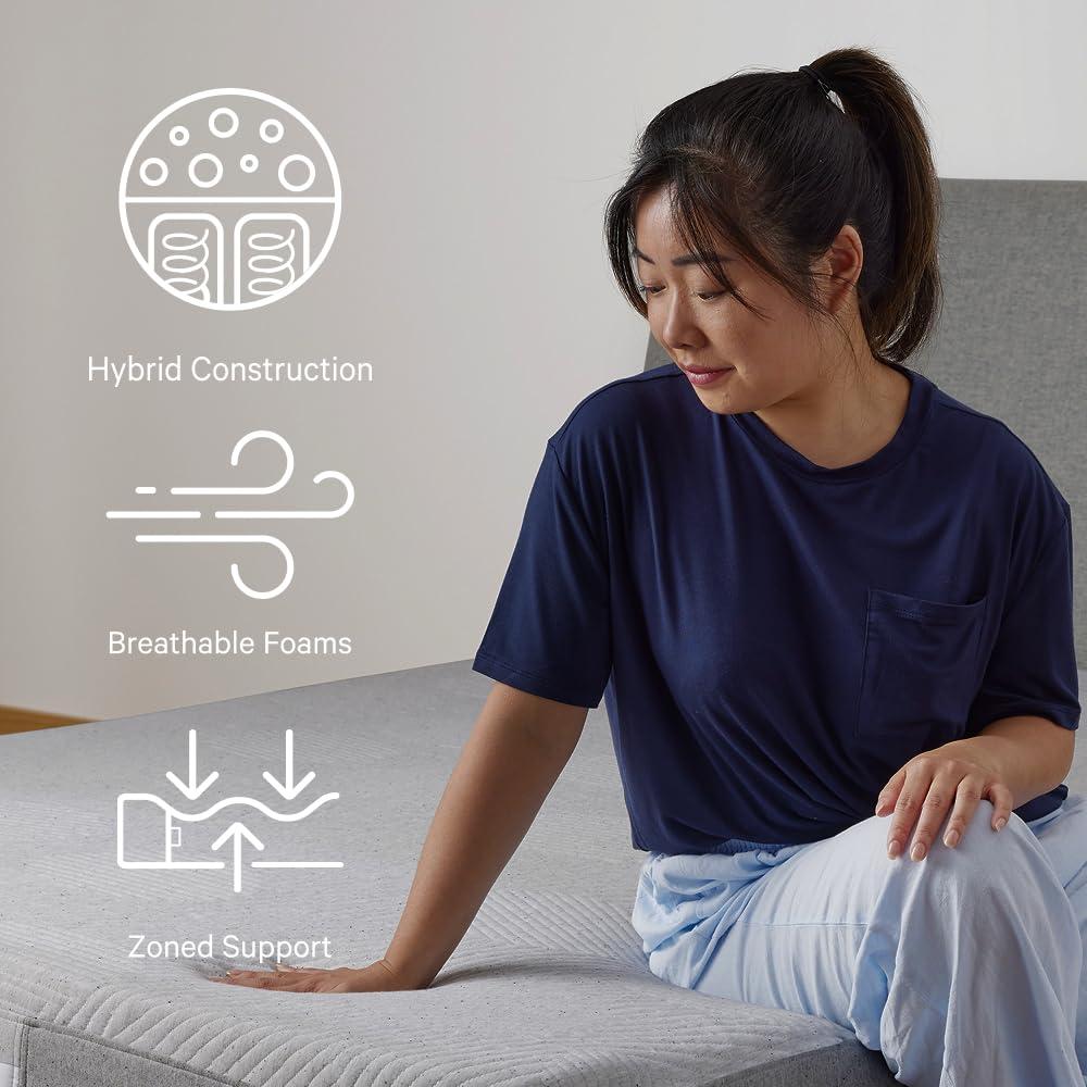 Casper Sleep Original Foam Hybrid 11" Medium Firm Memory Foam Mattress