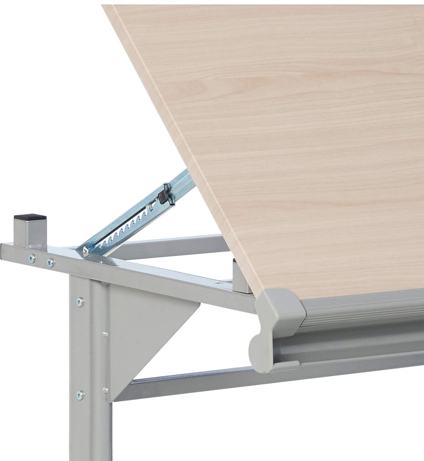 Inbox Zero Vevey Adjustable Metal Base Standing Desk