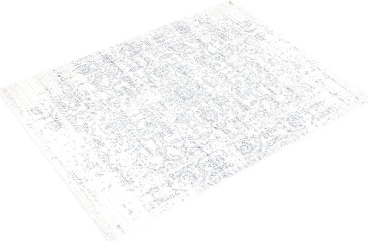 Madison MAD603 Power Loomed Indoor Area Rug - Silver/Ivory - 8'x10' - Safavieh