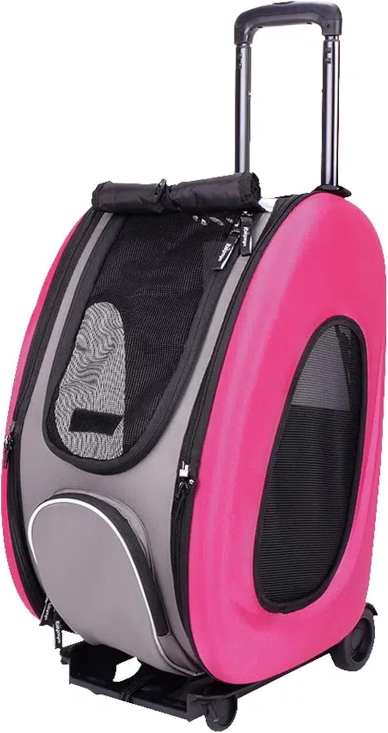 Ibiyaya 5-in-1 EVA Pet Carrier-Stroller