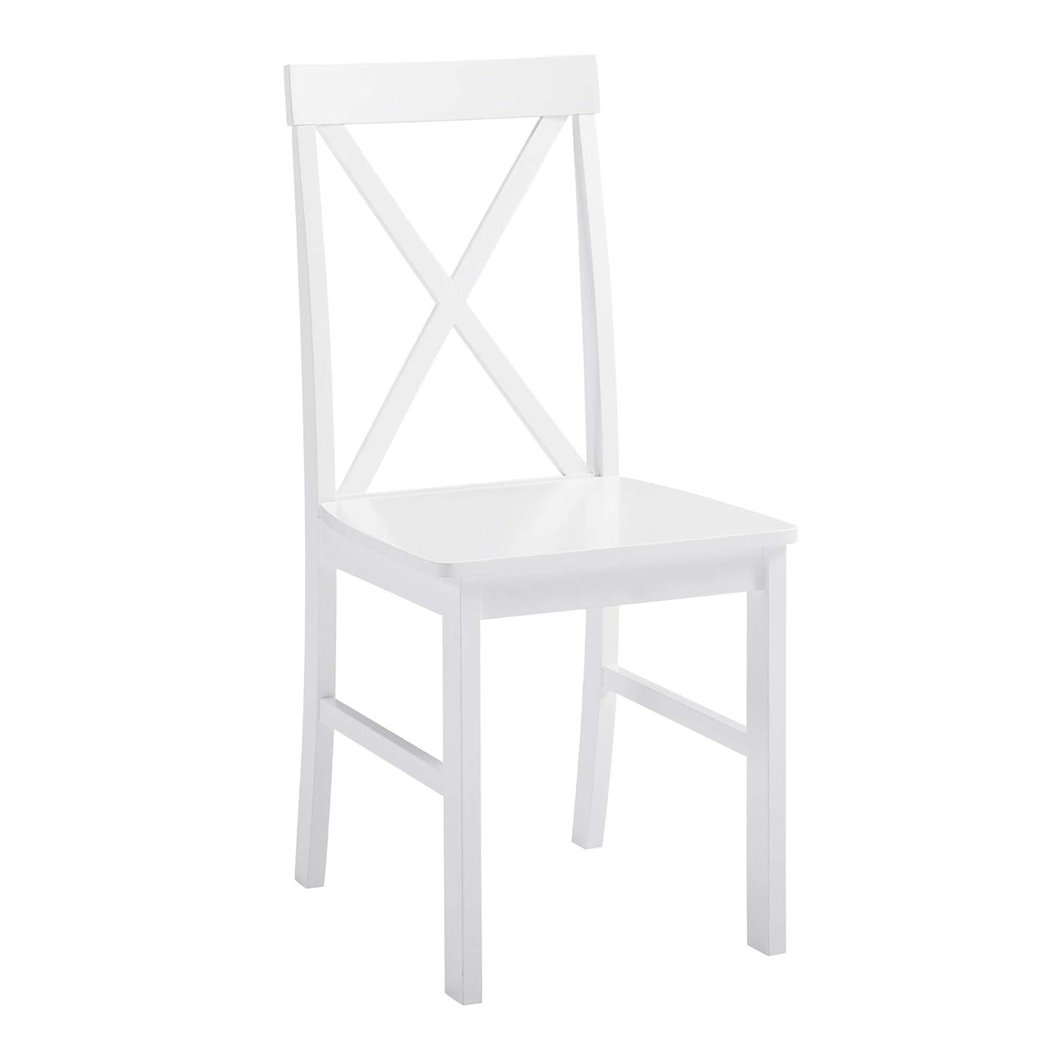 5 - Piece Dining Set with X-Back Chairs