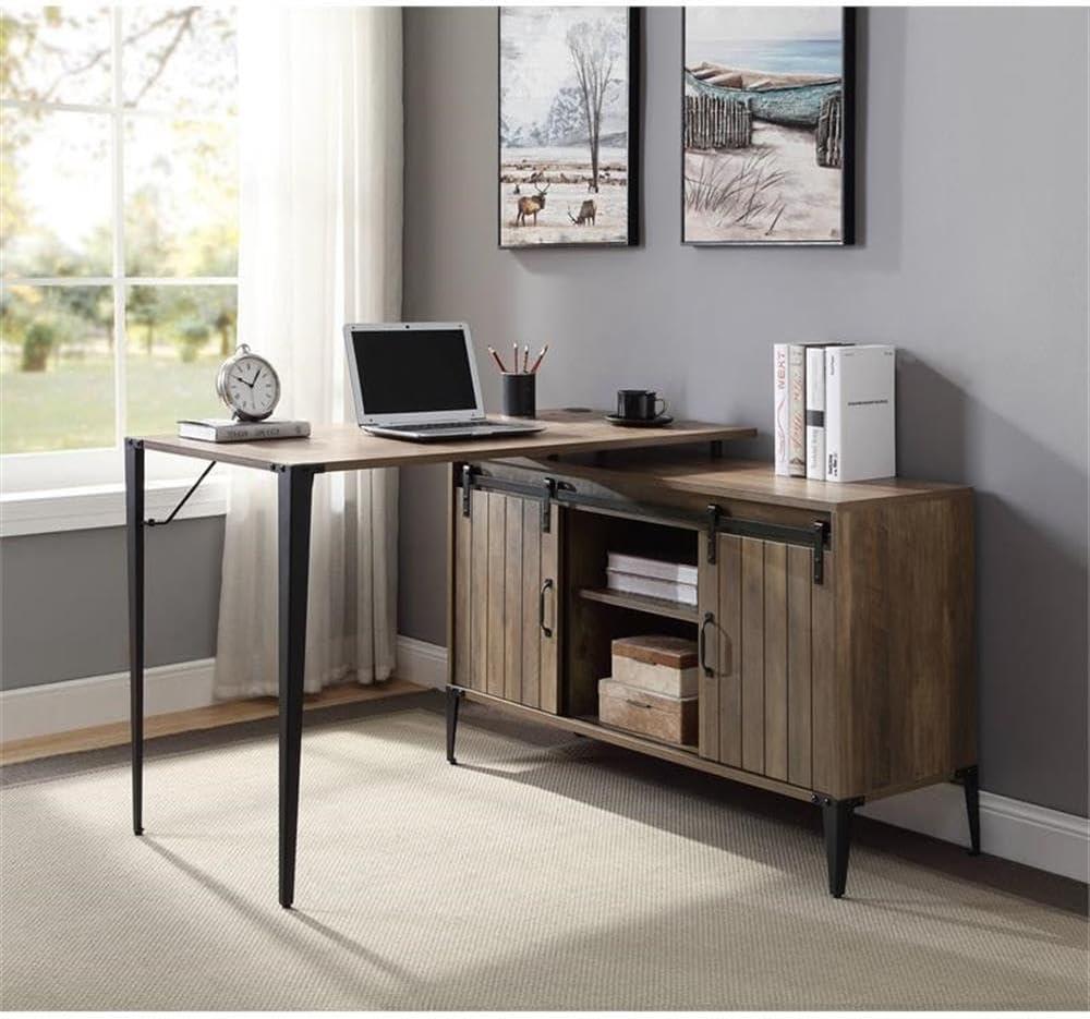 Kacey L-shape Writing Desk