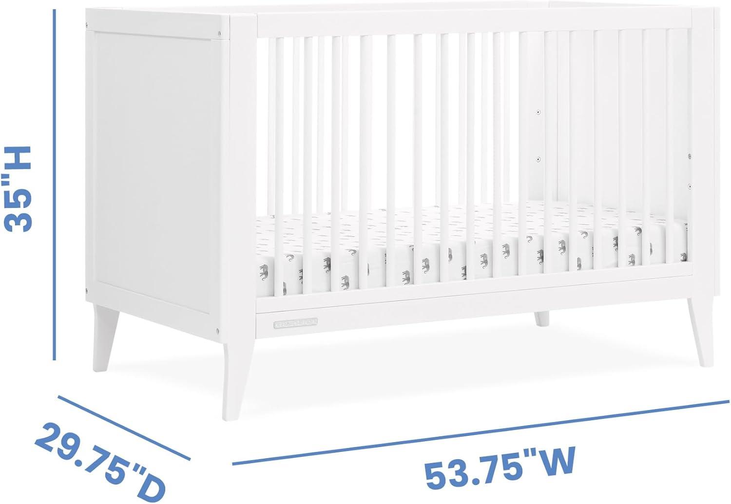 Delta Children Ollie 4-in-1 Convertible Crib - Greenguard Gold Certified