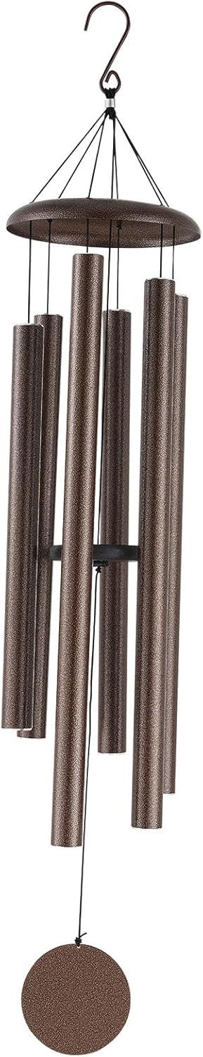 50-Inch Bronze Aluminum Deep Tone Memorial Wind Chimes