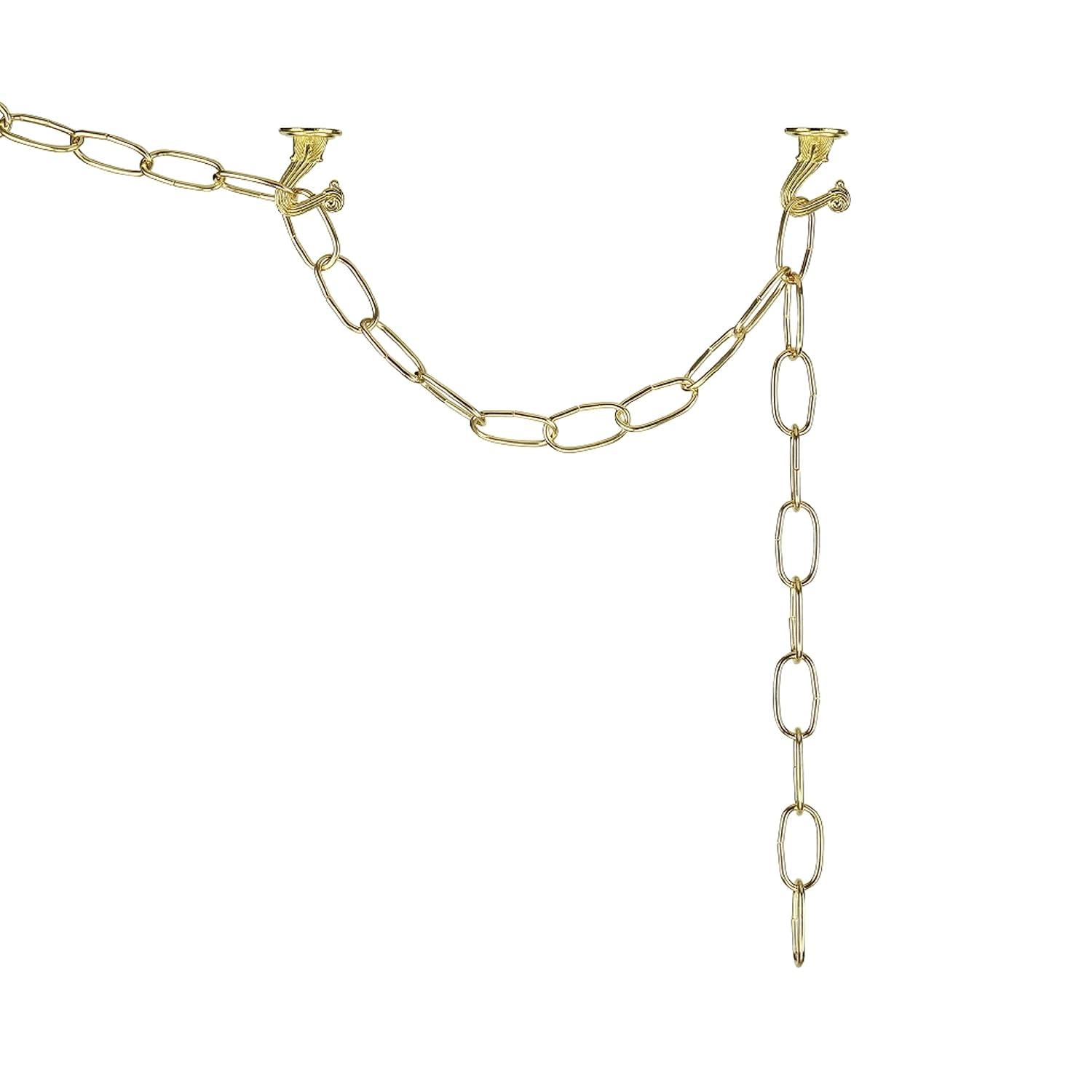 Aspen Creative Polished Brass 21032A, Swag Light