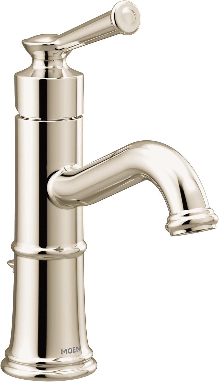 Belfield Single Hole Bathroom Faucet with Drain Assembly