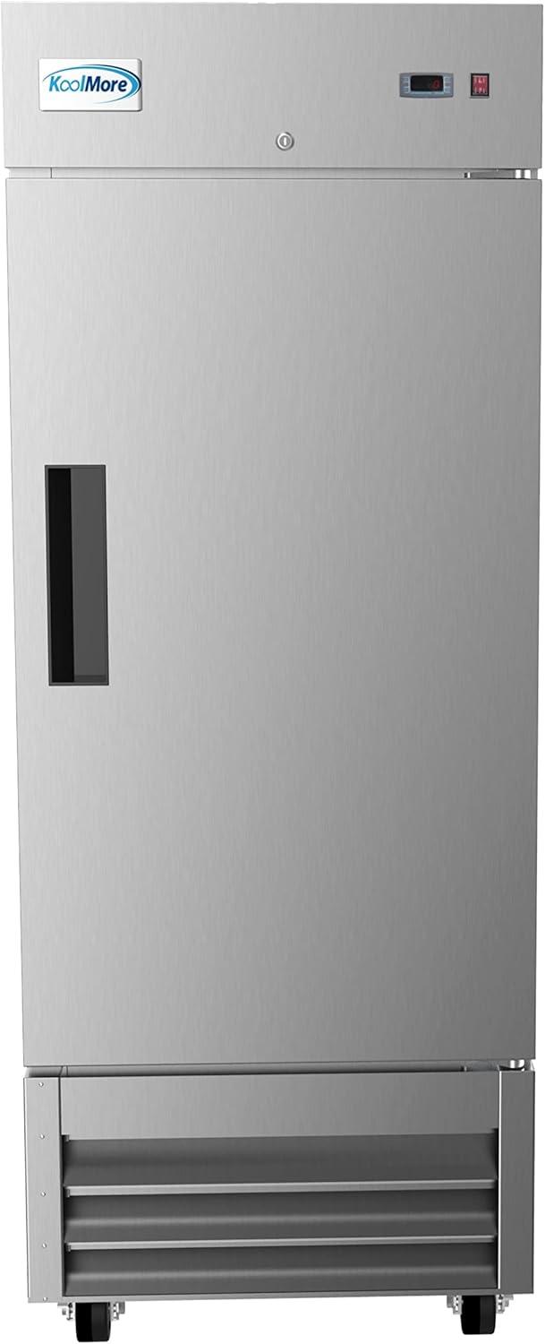 29 in. One-Door Reach-In Freezer 23 cu ft. RIF-1D-SS.