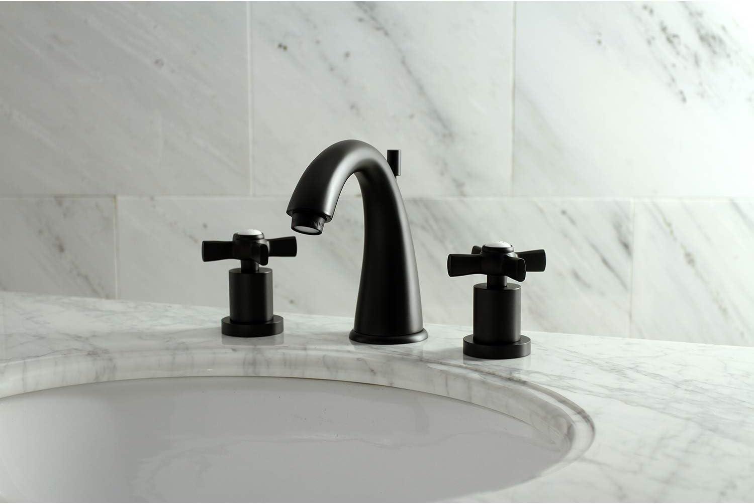 Millennium Lavatory Widespread Bathroom Faucet with Drain Assembly