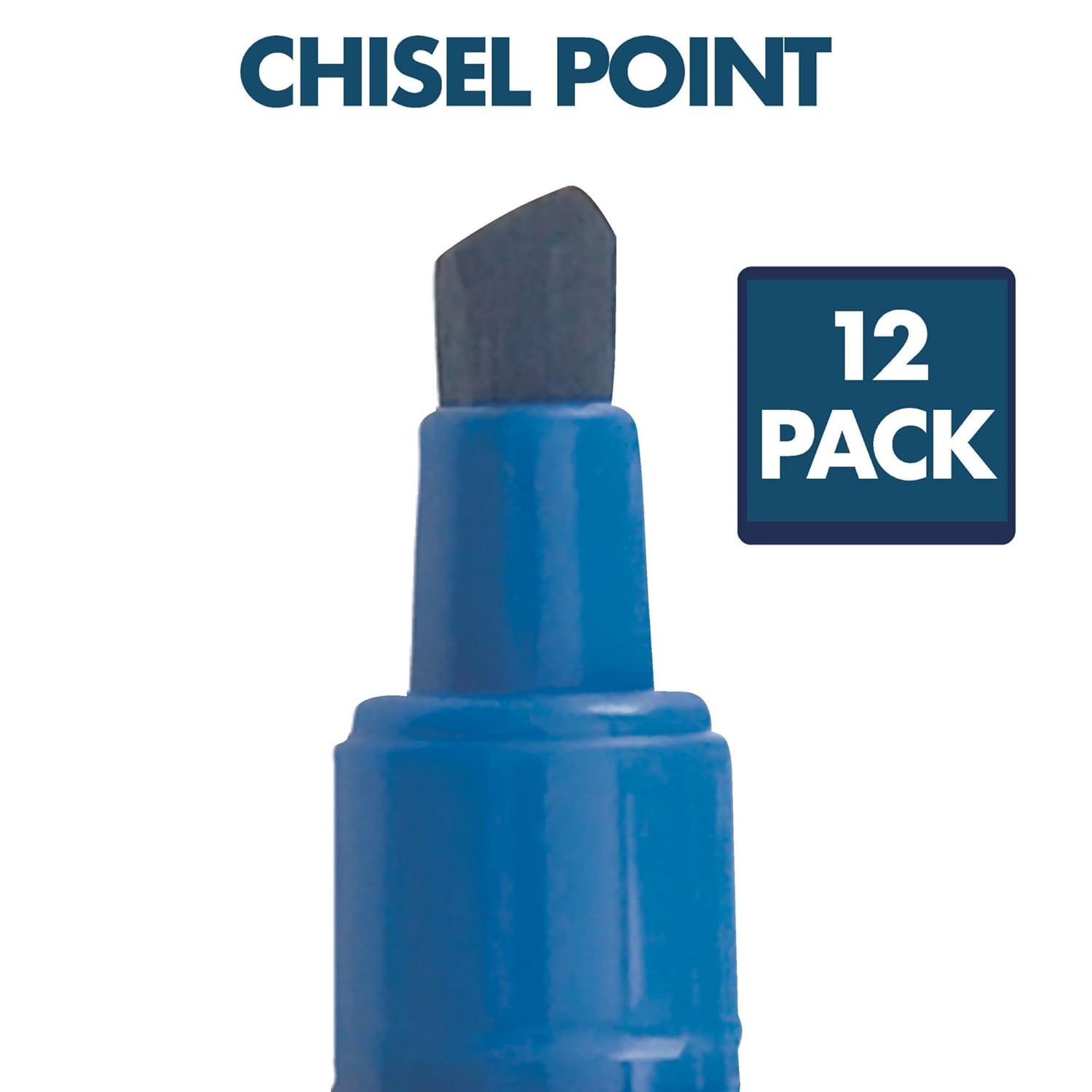 Quartet Dry Erase Markers, Whiteboard Markers, Chisel Tip, EnduraGlide, White Board Dry Erase Pens for Teachers, Home, School & Office Supplies, Assorted Colors, 12 Pack (5001-18MA)