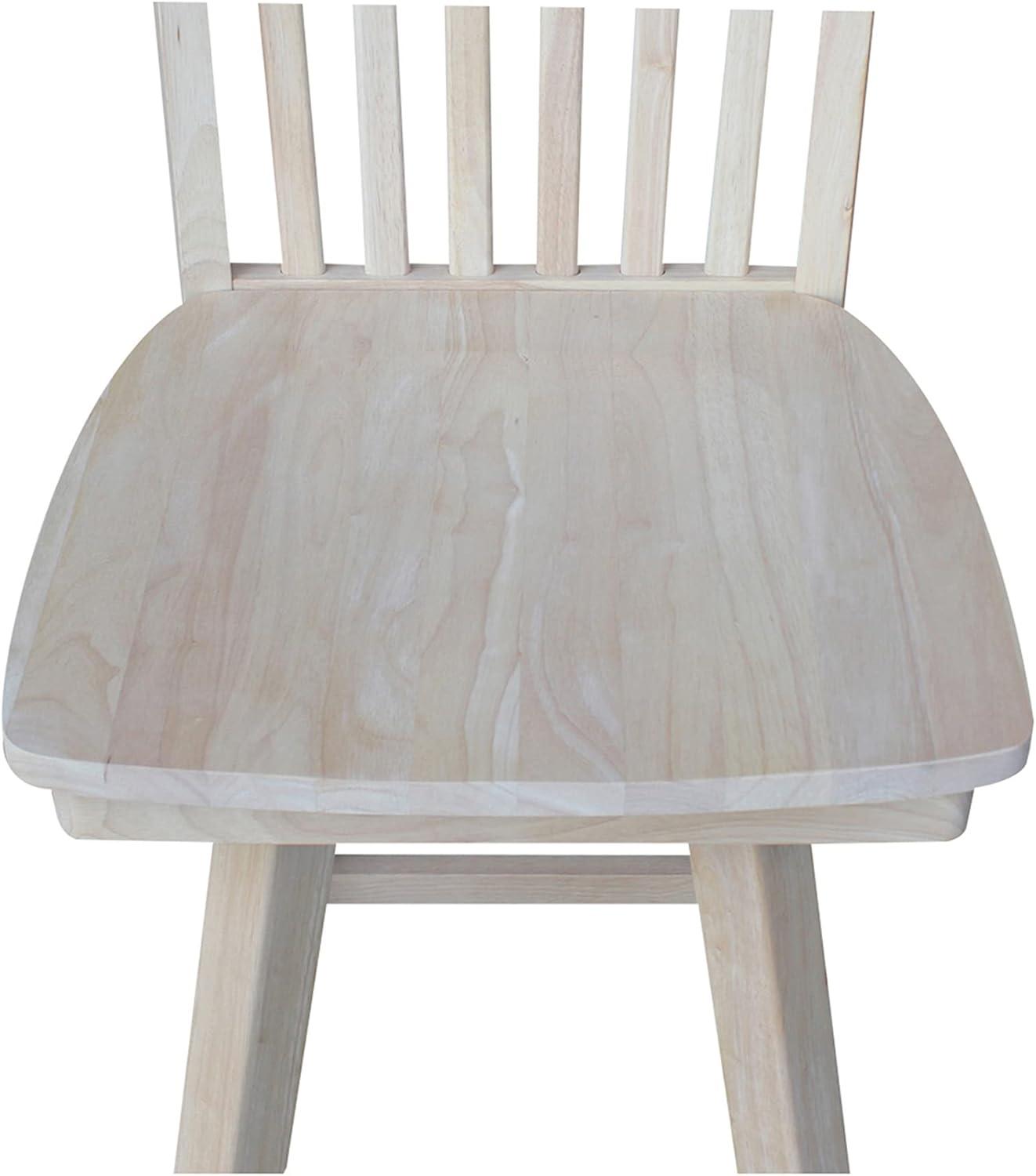 International Concepts Mission Counter Stool, 24", Ready to Finish