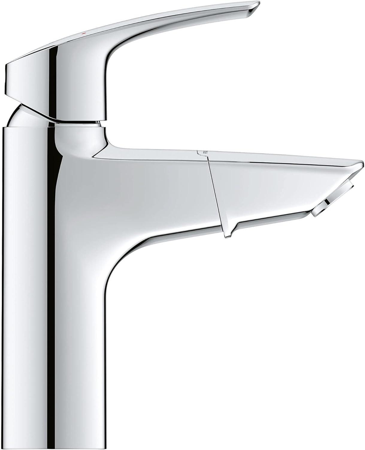 Eurosmart® Single Hole Bathroom Faucet with Drain Assembly