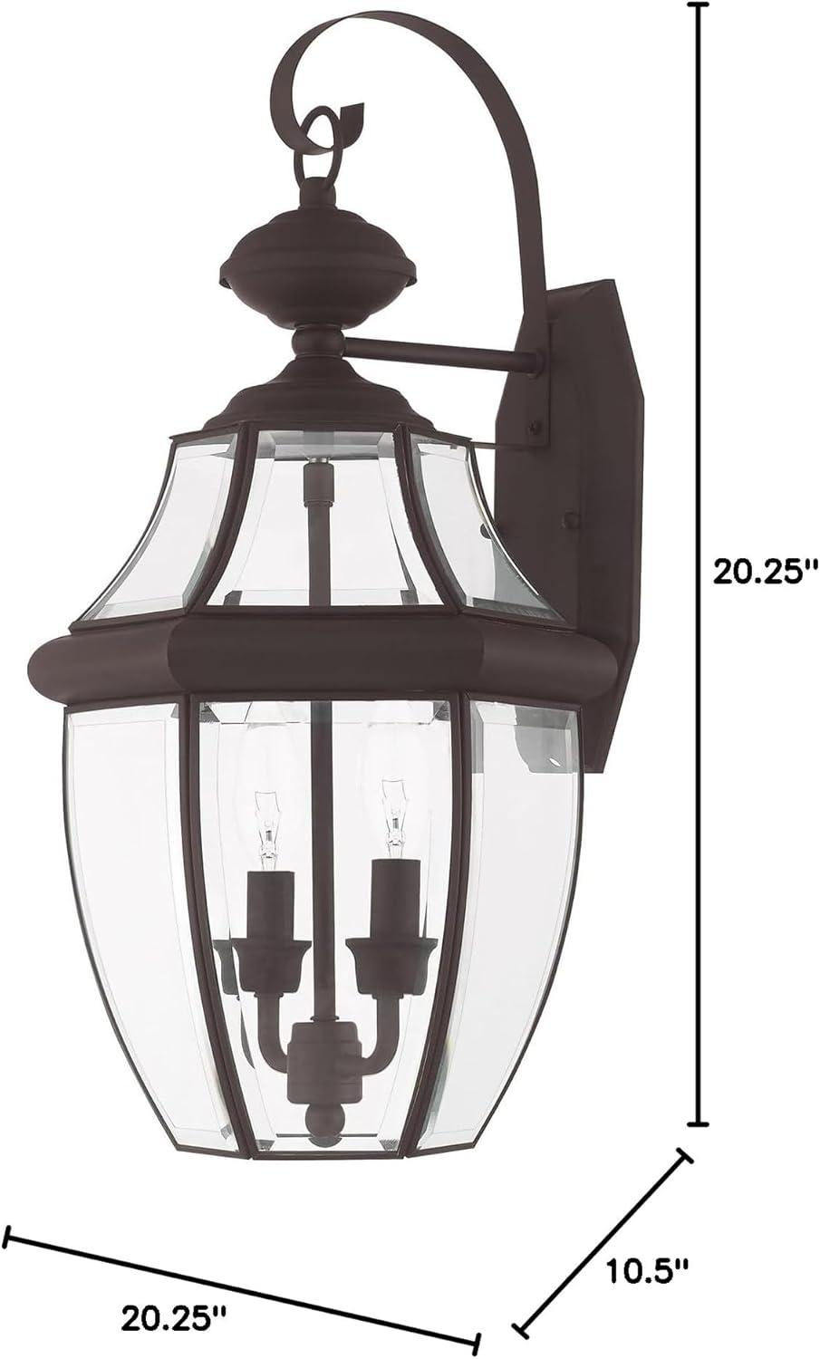Livex Lighting Monterey 2 - Light Wall Light in  Brushed Nickel