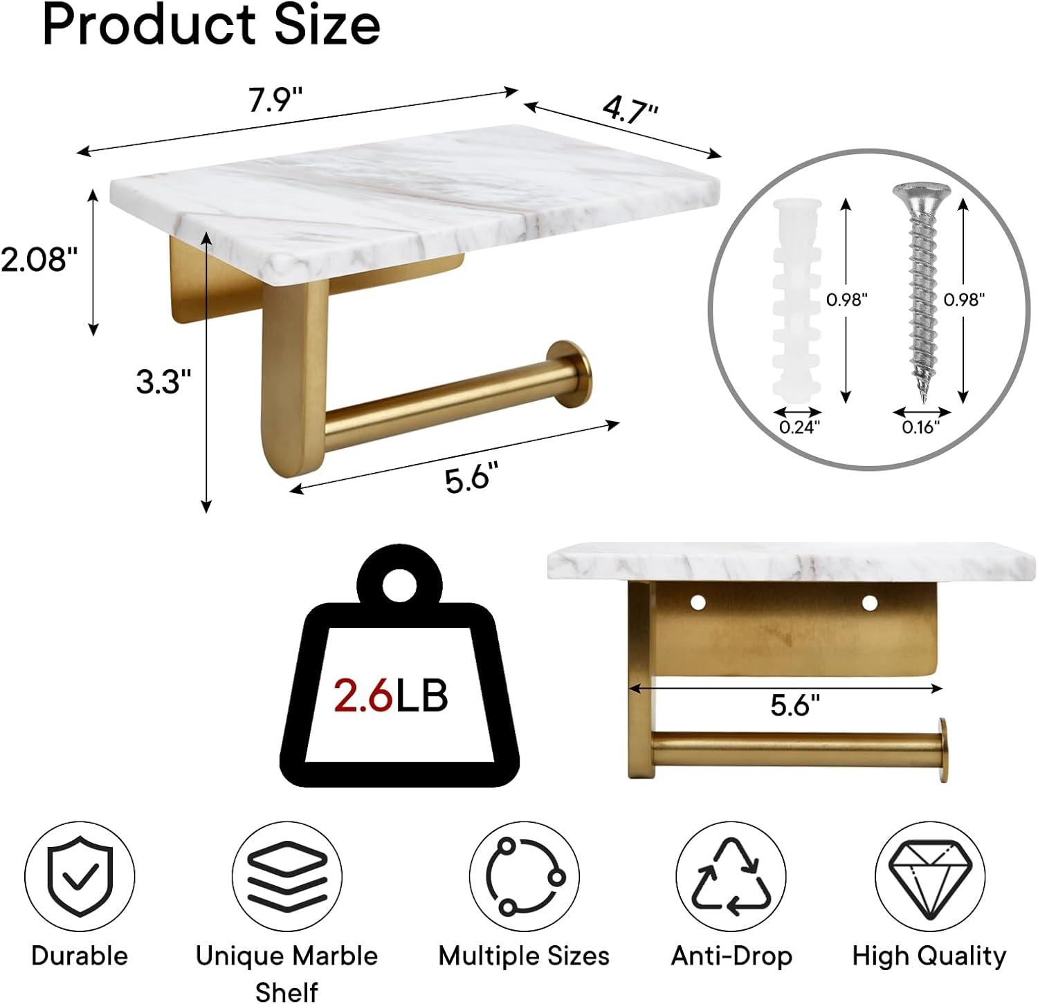 Wall Mounted Toilet Paper Holder