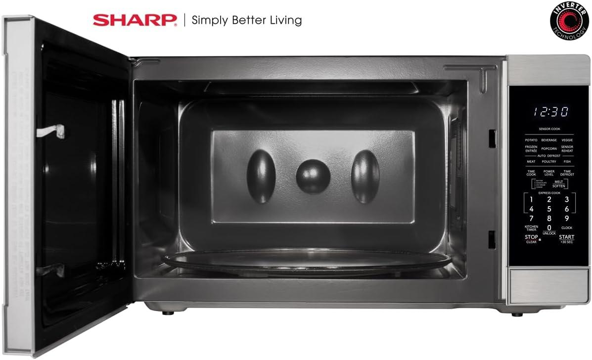 2.2 cuft 1200W Countertop Microwave Oven