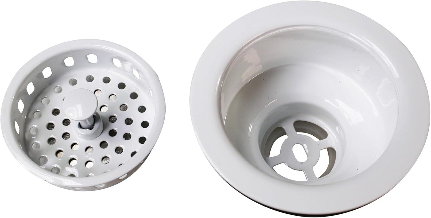 Solid Brass Style Kitchen Sink Basket Strainer