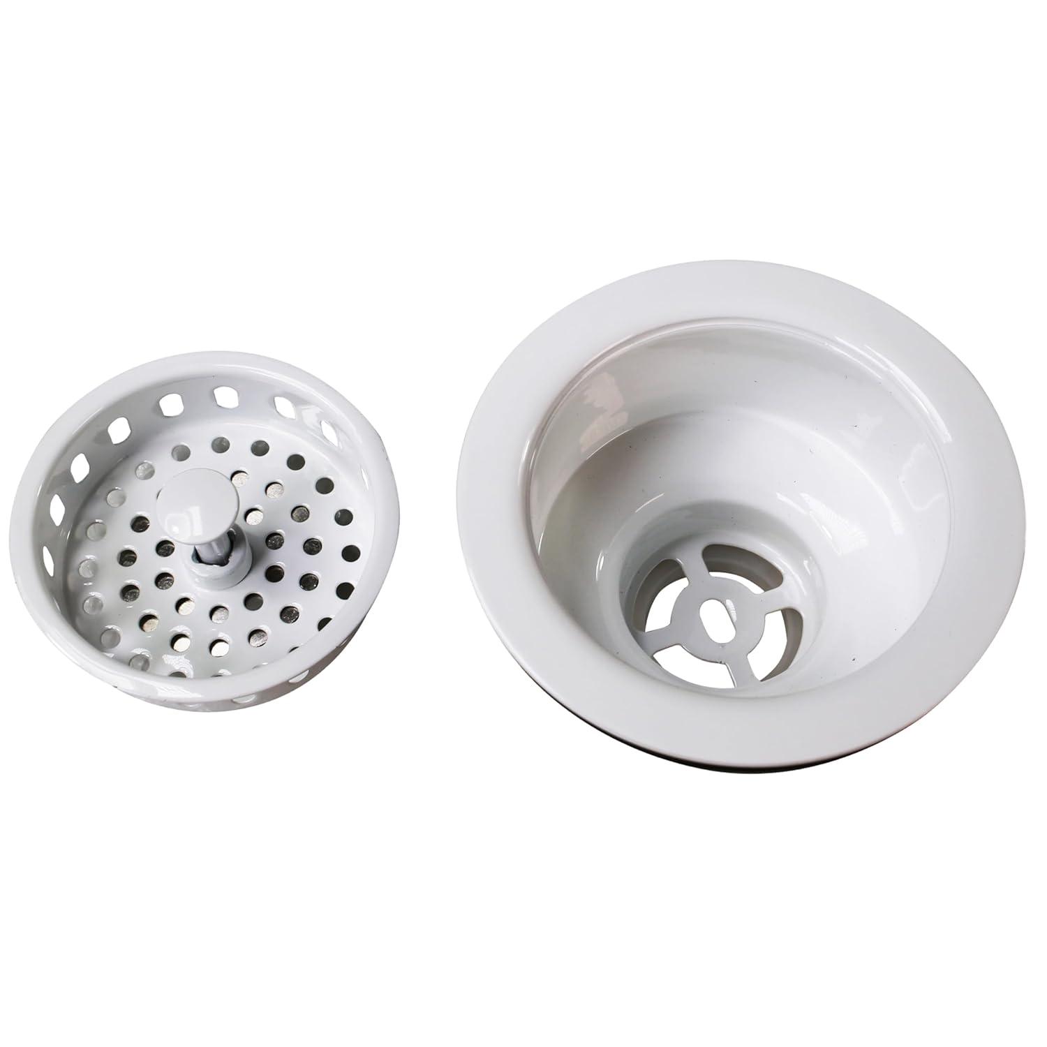 Solid Brass Style Kitchen Sink Basket Strainer