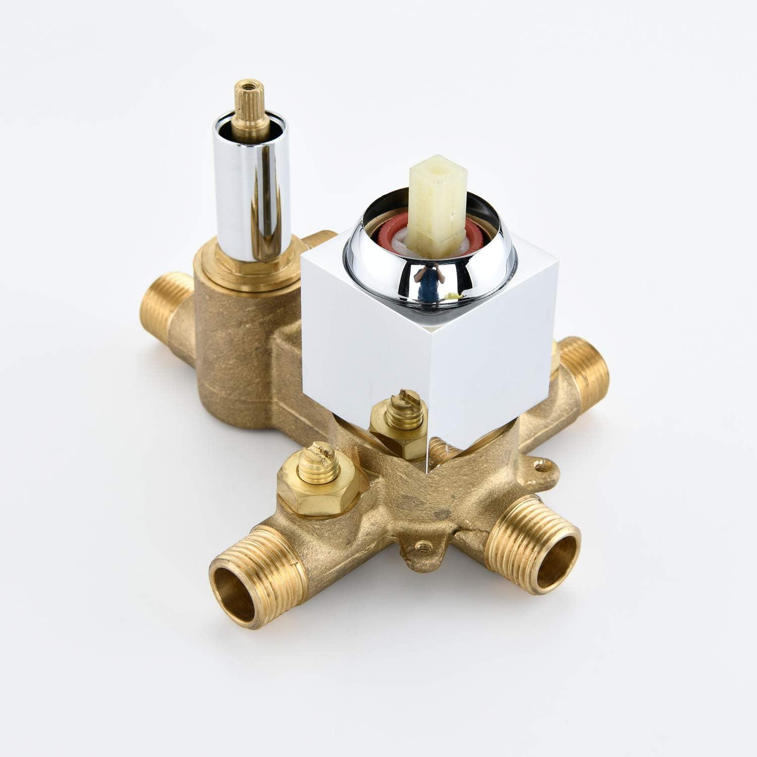 Complete Shower System with Rough in-Valve