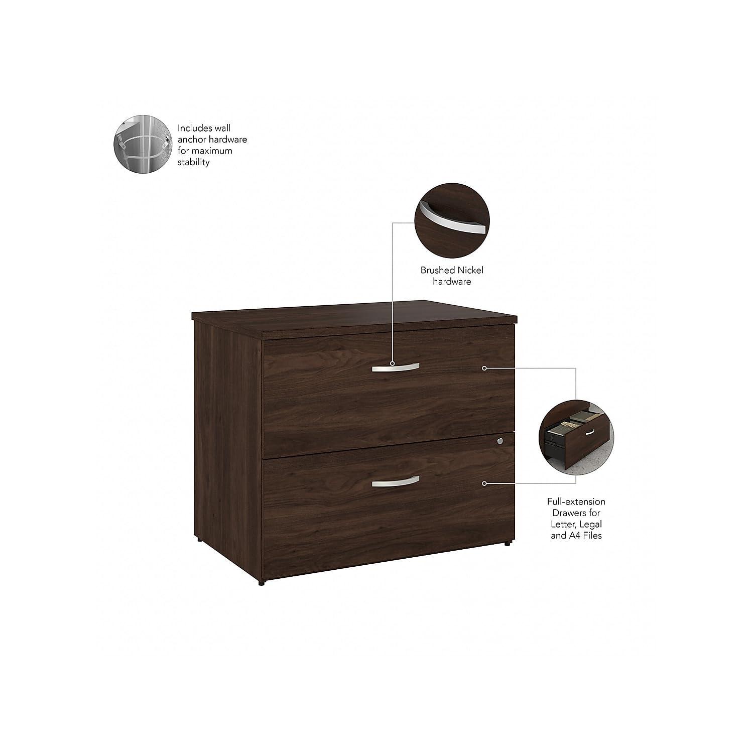 Studio C 36'' Wide 2 -Drawer File Cabinet