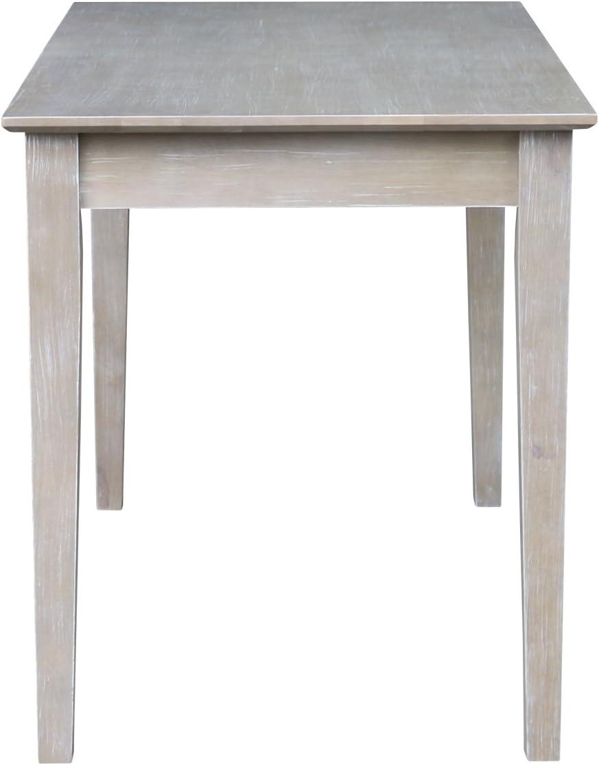 48" Writing Desk Unfinished - International Concepts