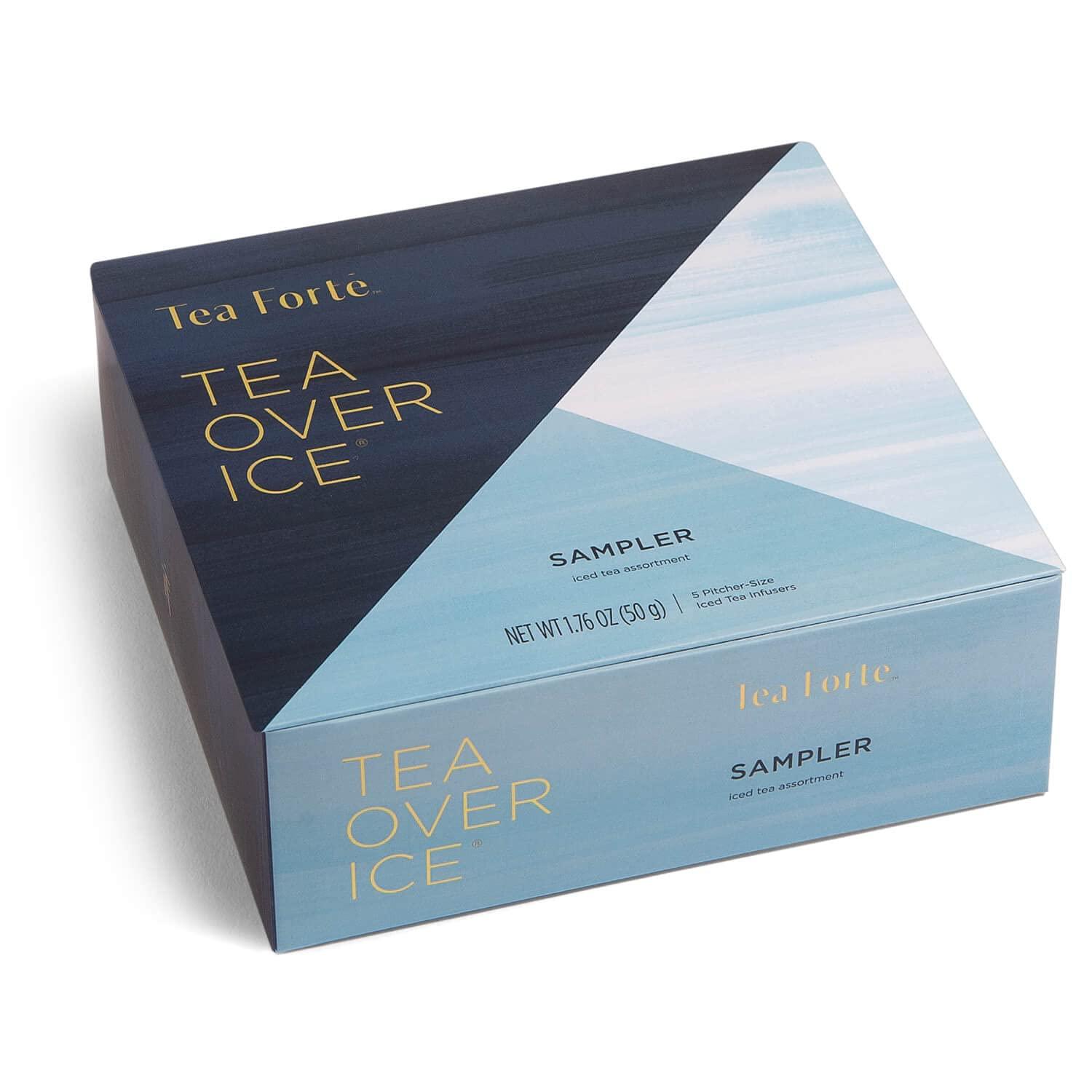 Tea Forte Iced Tea Sampler with Ceylon Black and Herbal Blends