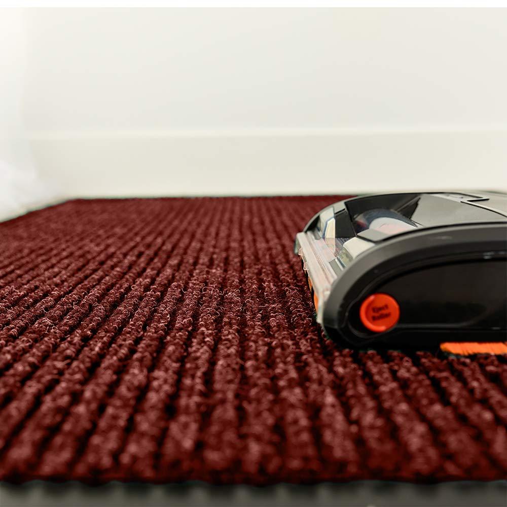 Notrax - 109S0034RB 109 Brush Step Entrance Mat, for Home or Office, 3' X 4' Red/Black