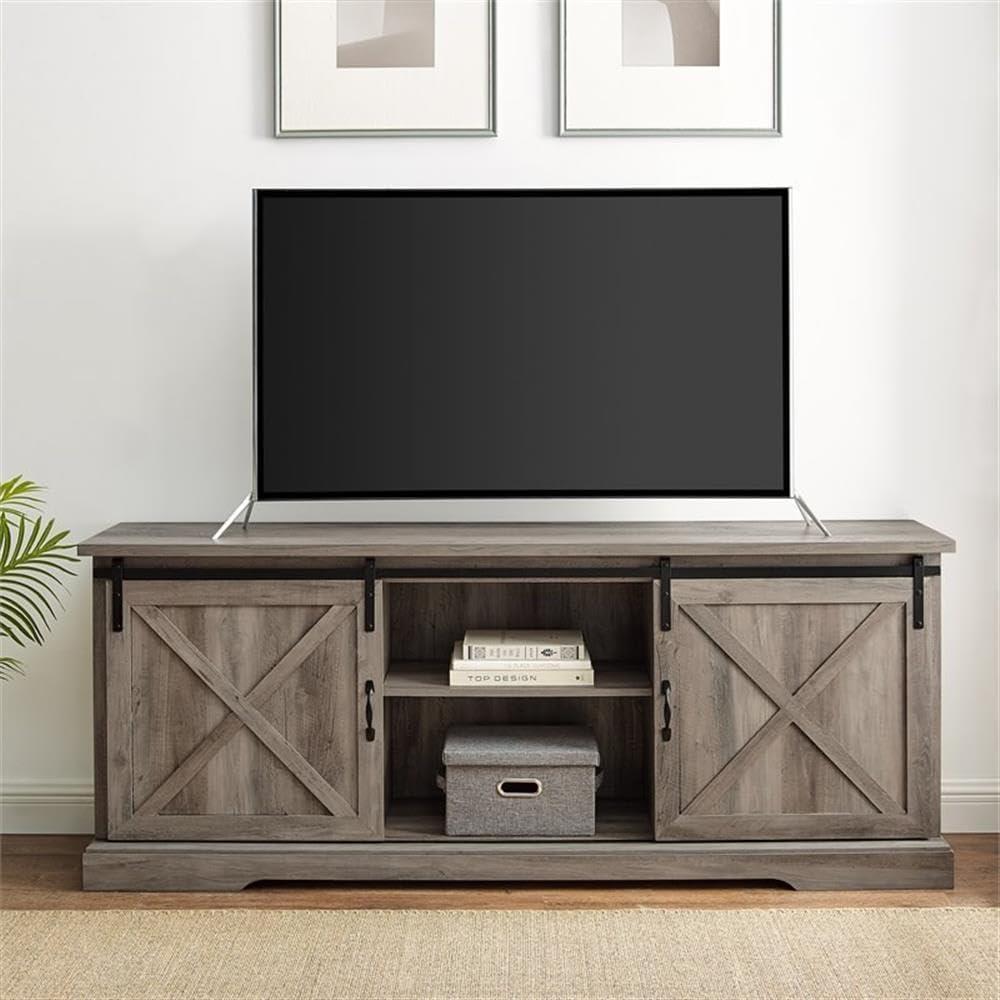 Carterton Sliding Door TV Stand for TVs