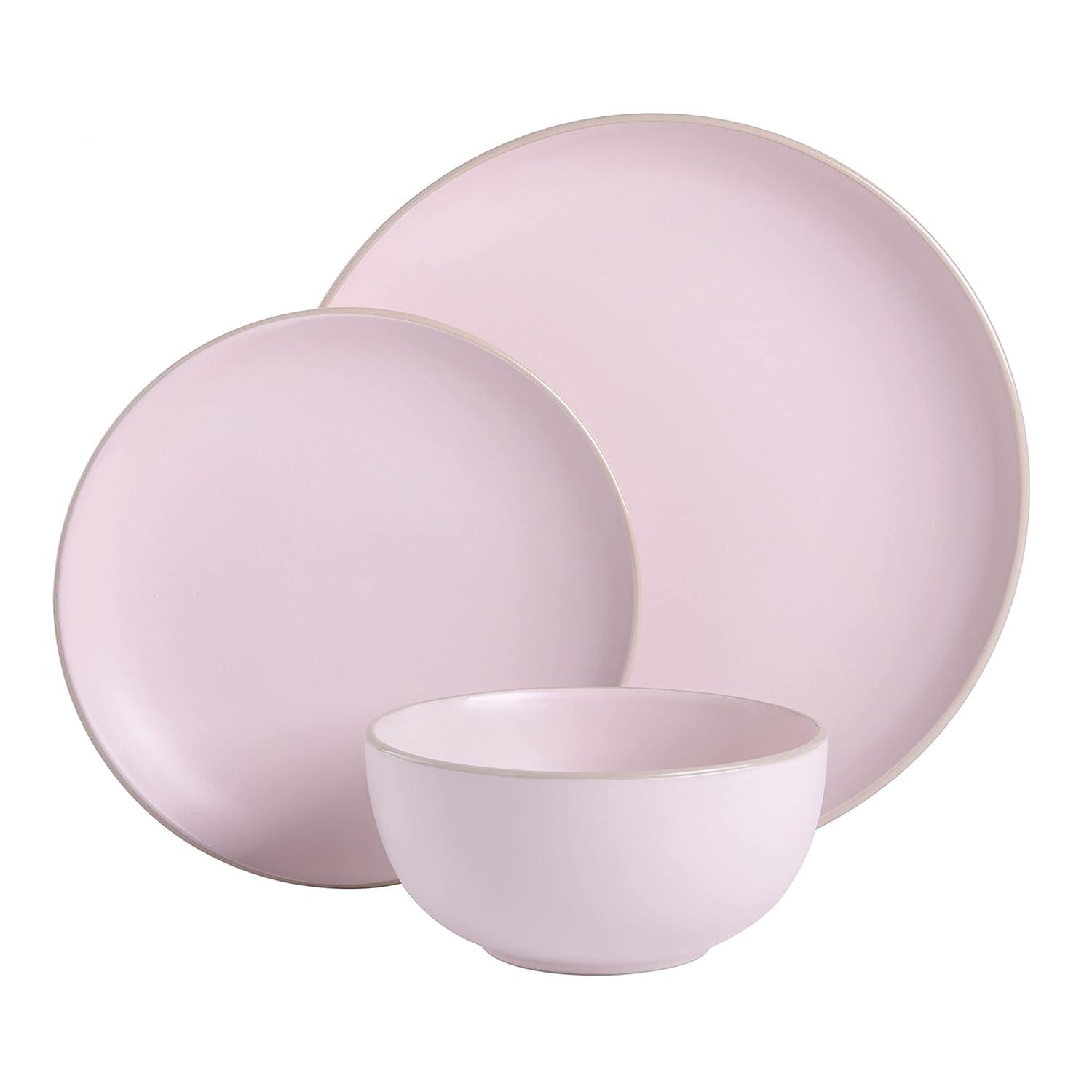 Gibson Rockaway 12 Piece Dinnerware Set, Service for 4