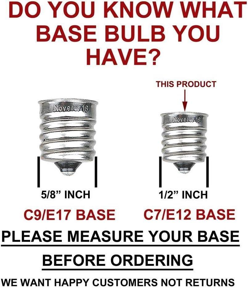 Novelty Lights Green G40 Globe Hanging Outdoor String Light Replacement Bulbs E12 Candelabra Base 5 Watt