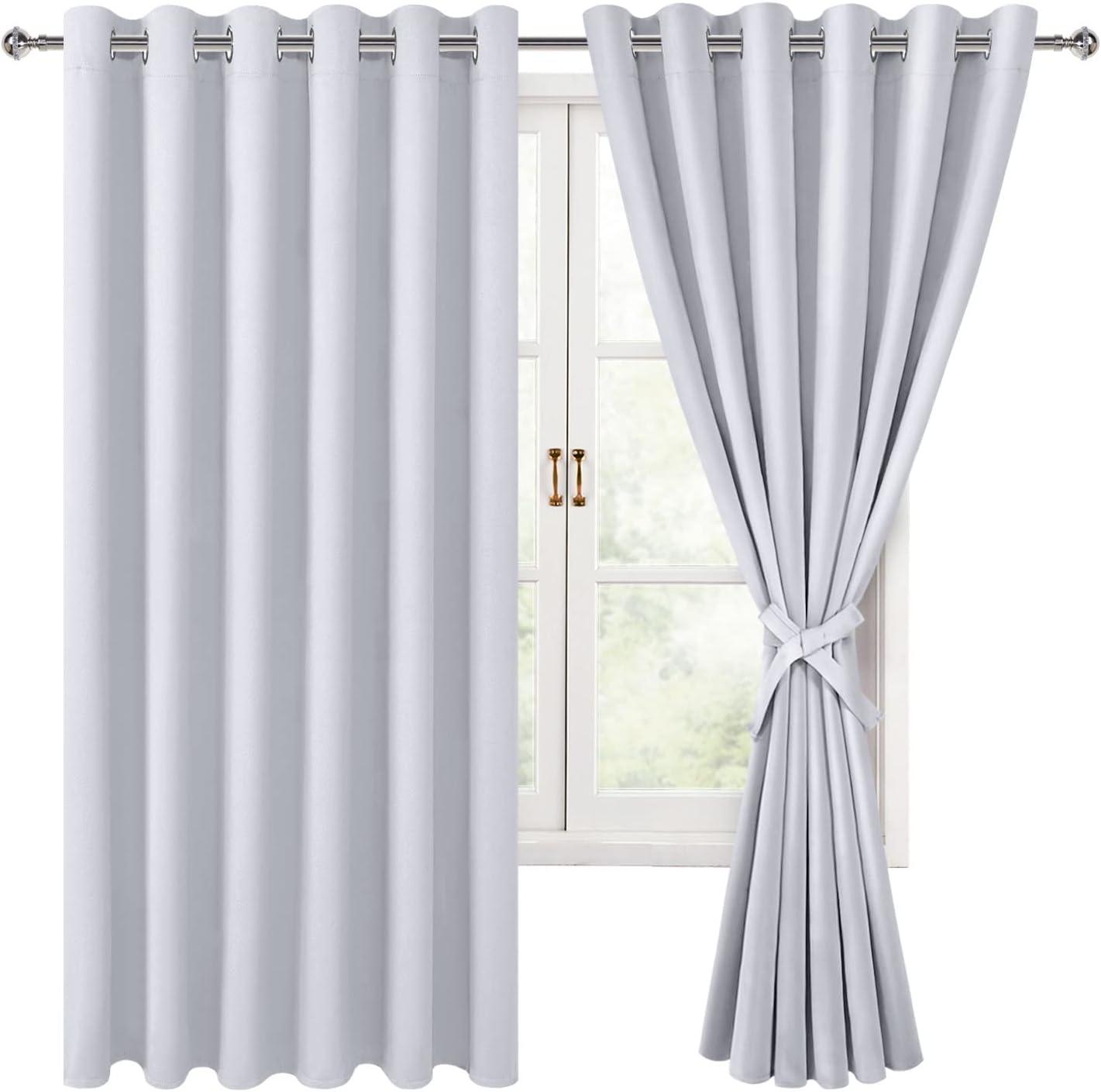 Eider & Ivory™ Tarrants Polyester Room Darkening Curtain Pair (Set of 2)